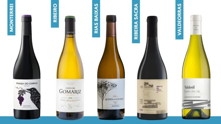 Galicia: vinos con denominación de origen